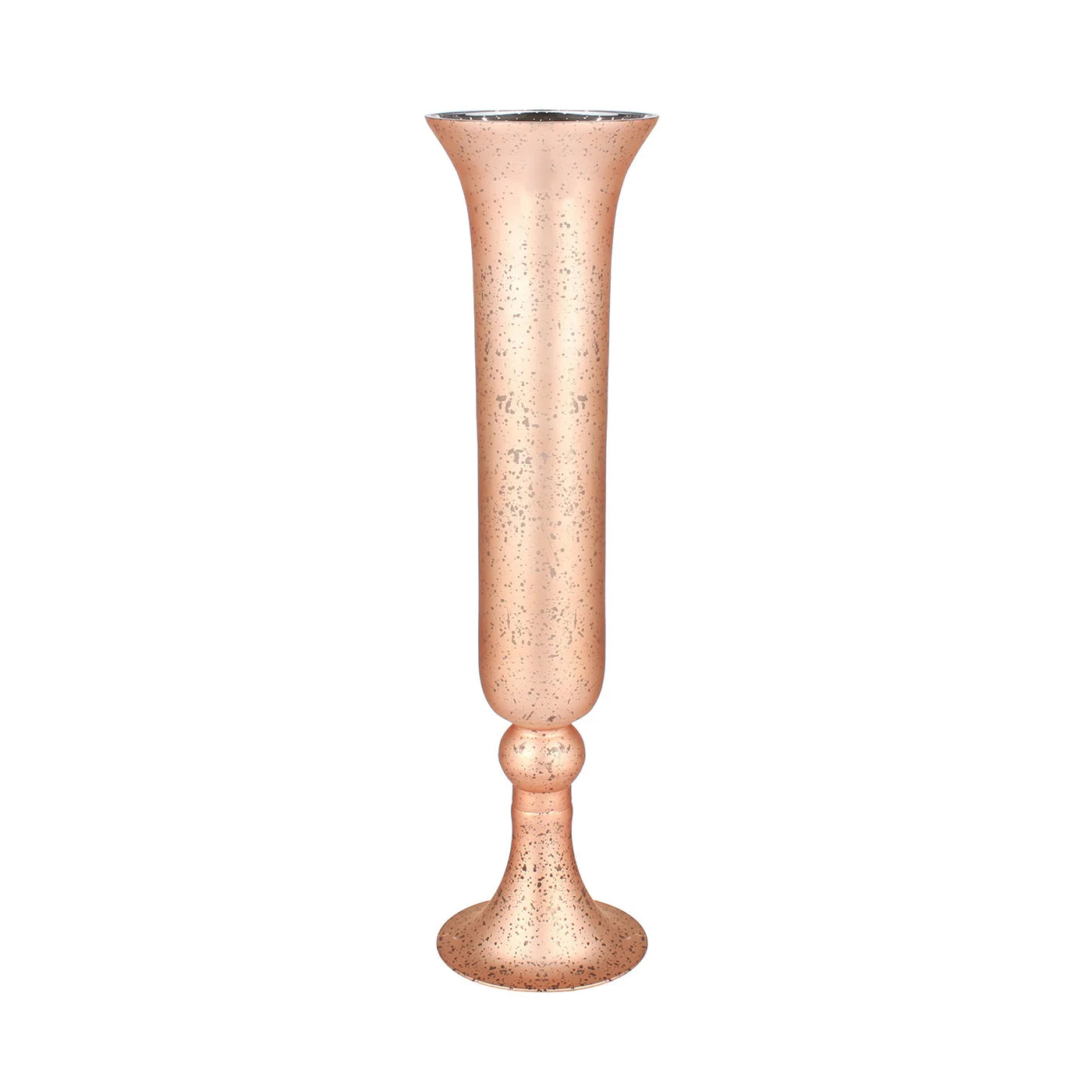 GLASS VASE - 7.28"X6.5"X25.59"