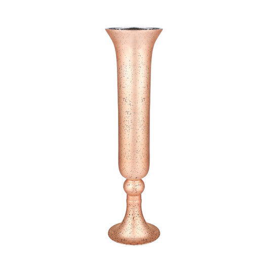 GLASS VASE - 7.28"X6.5"X25.59"