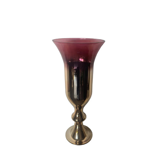 21.7" GLASS VASE