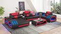 Red & White Innovated Living Room Set