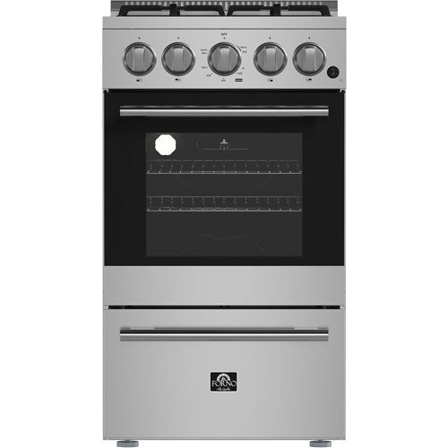 Forno 20" / 2.0 CF Gas Range - Stainless