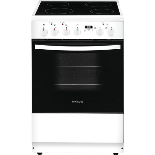 Frigidaire 24" Freestanding Electric Range, smooth top - White