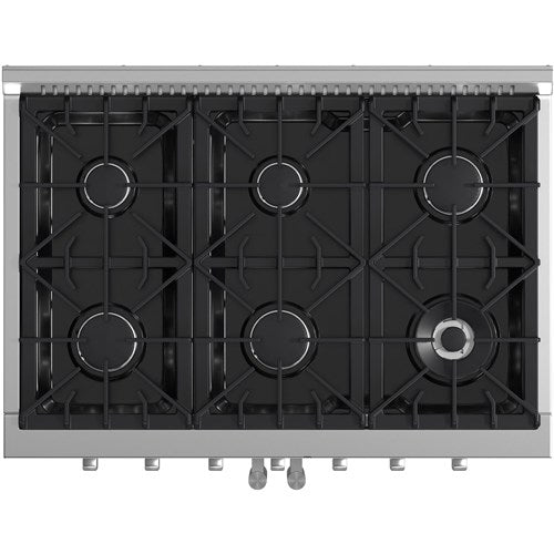 Forno 36" / 5.4 CF Gas Range, French Door, Convection - Stainless