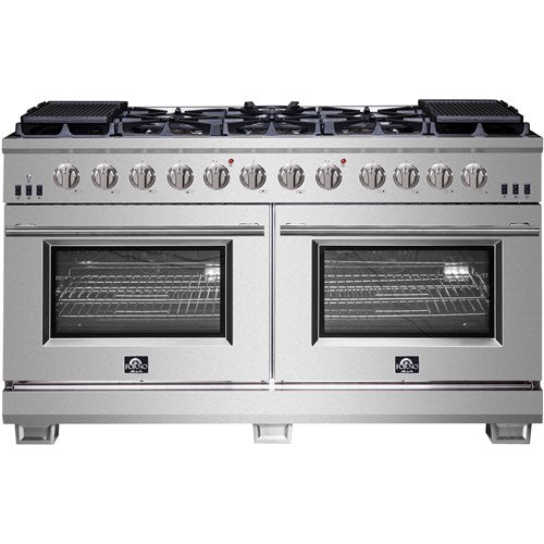 Forno 60" / 8.6 CF Gas Range, Convection - Stainless (SPECIAL ORDER)