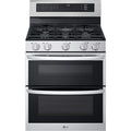 LG/LDGL6924S 6.9 CF / 30" Double Gas Range, ProBake Convection, Air Sious Vide - Stainless