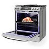 Midea 6.1 CF / 30" Gas Range, Convection, Wi-Fi - Stainless