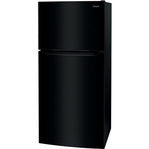 Frigidaire 18.3 CF Top Mount Refrigerator Glass Shelves ADA OPT-ICEMAKER - Black