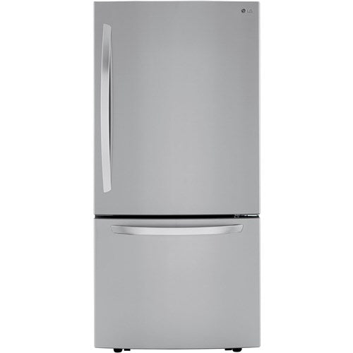 LG 26 CF Bottom Mount, 33" Wide, Door Cooling, ThinQ - Stainless