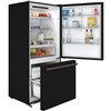 Forno Espresso/FFFFD1785-31BLK 17 CF Bottom Mount Refrigerator, Right Swing - Black