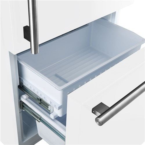 Forno Espresso/FFFFD1785-31WHT 17 CF Bottom Mount Refrigerator, Right Swing - White