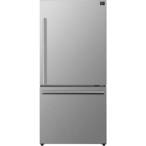 Forno Espresso 17 CF Bottom Mount Refrigerator, Right Swing - Stainless