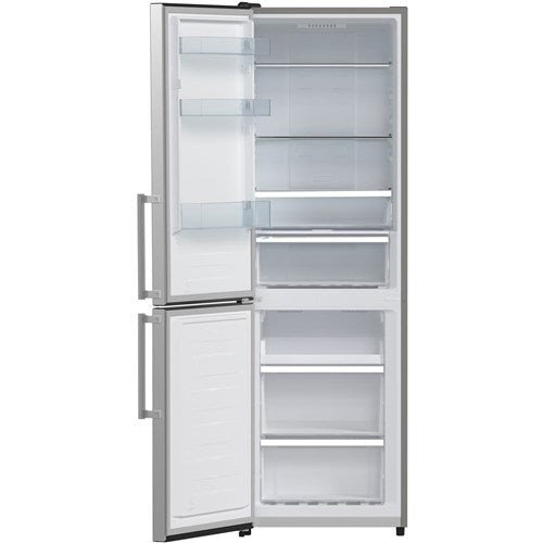 Forno 11 CF Bottom Mount Refrigerator, Reversible, Left Swing - Stainless