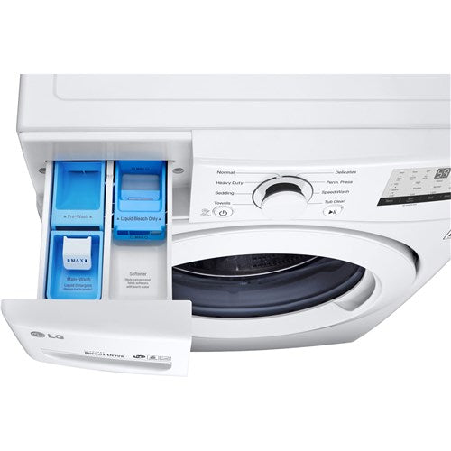 LG 4.5 CF Front Load Washer - White