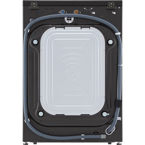 LG 5.0 CF Ultra Large Capacity FL Washer w/ AIDD, TruboWash, Steam, Wi-Fi - Black Steel