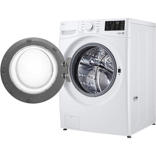 LG/WM3470CW 5.0 CF Ultra Large Capacity Front Load Washer with ColdWash, NFC Tag On - White