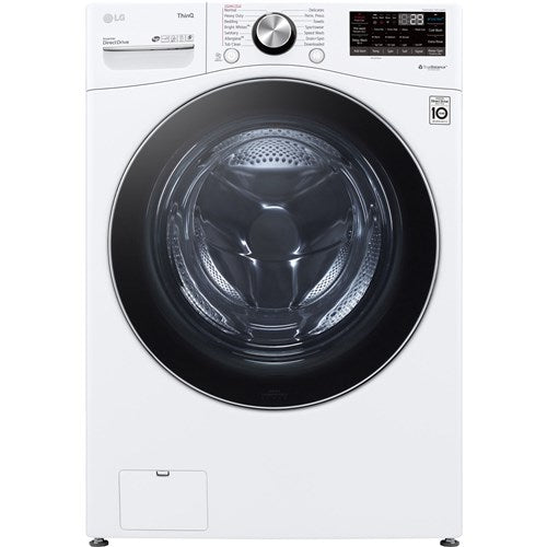 LG/WM4200HWA 5.0 CF Ultra Large Capacity FL Washer w/ AIDD, TruboWash, Steam, Wi-Fi - White