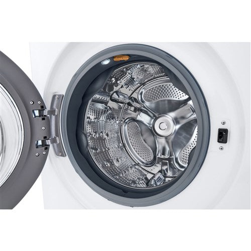 LG/WM4200HWA 5.0 CF Ultra Large Capacity FL Washer w/ AIDD, TruboWash, Steam, Wi-Fi - White