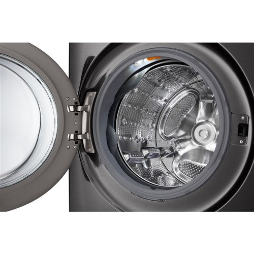 LG/WM6700HBA 5.0 CF Ultra Large Capacity Front Load Washer, ezDispense, Wifi - Black Steel