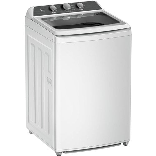 Midea/MLTW41A1BWW 4.1 CF Top Load Washer, Agitator, Stainless Tub - White