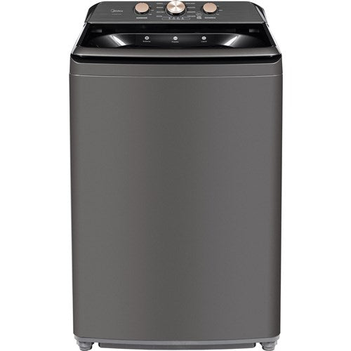 Midea 4.1 CF Top Load Washer, Agitator, Stainless Tub - Dark Grey
