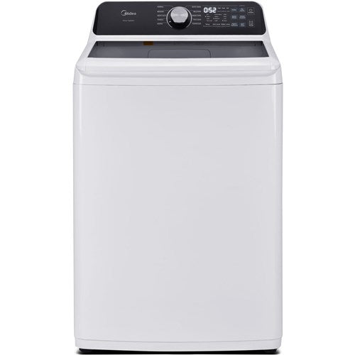 Midea/MLTW45M4BWW 4.5 CF Top Load Washer, Impeller, Stainless Tub - White