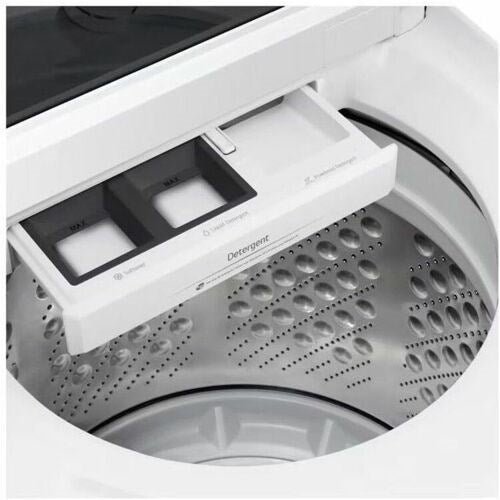 LG 5.0 CF Top Load Washer, TurboWash3D, Wi-Fi, Easy Unload - White