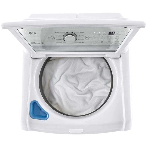 LG 4.3 CF Ultra Large Capacity Top Load Washer - White