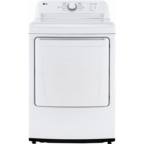 LG 7.3 CF Ultra Large High Efficiency Gas Dryer - White