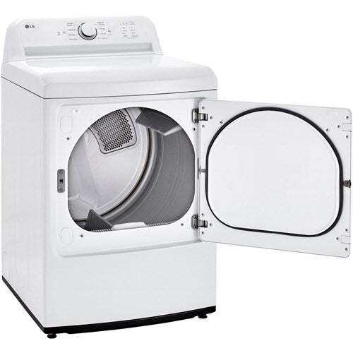 LG/DLE6100W 7.3 CF Ultra Large High Efficiency Electric Dryer - White
