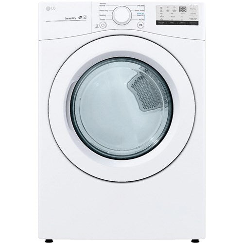 LG 7.4 CF Electric Dryer - White