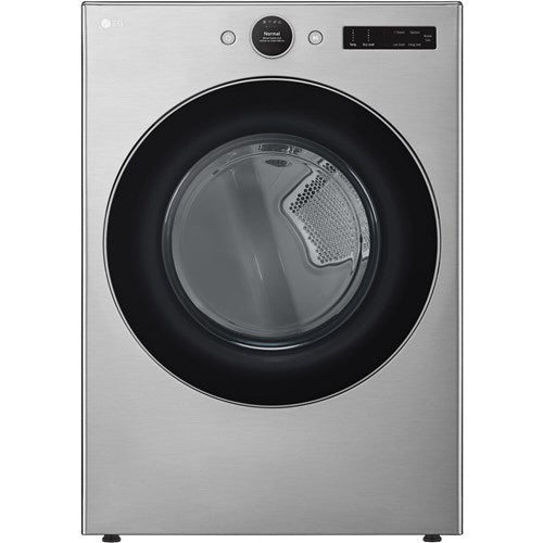 LG 7.4 CF Ultra Large Capacity Electric Dryer w/ Sensor Dry and TurboSteam - Graphite