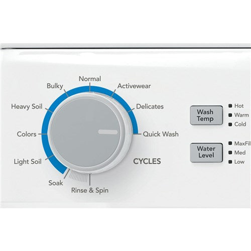 Frigidaire Laundry Center 5.6 CF Elec Dryer 3.9 CF Washer - White