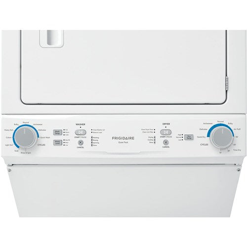 Frigidaire Laundry Center 5.6 CF Elec Dryer 3.9 CF Washer - White