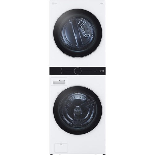 LG/WKEX200HWA 4.5 CF / 7.4 CF Electric Washtower with Center Control - White