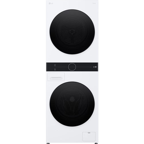 LG 2.4 CF / 4.2 CF Dual Inverter Heat Pump Ventless Dryer, AIDD - White