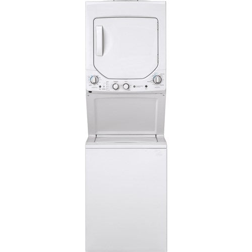 GE 2.3 / 4.4 CF Unitized Spacemaker, Electric Dryer - White