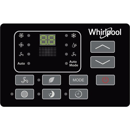 Whirlpool/WHAT121-1BW 12, 000 BTU Electronic TTW Air Conditioner, 115V - White