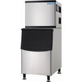 Norpole/NPCIM350M Commercial Ice Maker Head, Makes up to 350 lbs Per Day, Auto Shut-Off - Stainless