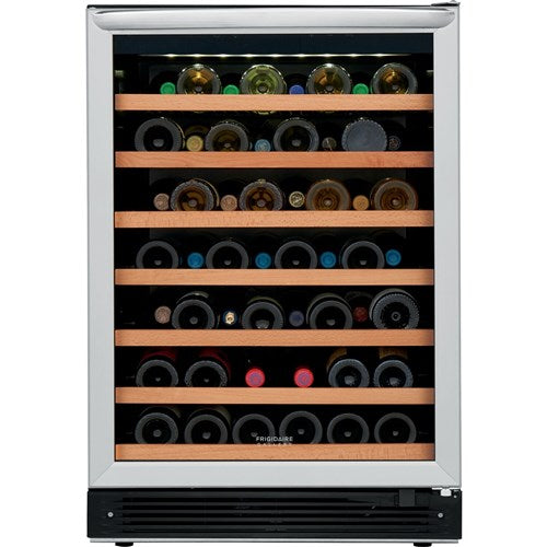 Frigidaire/FGWC5233TS 52 Bottle Wine Cooler, LED lighting - Stainless