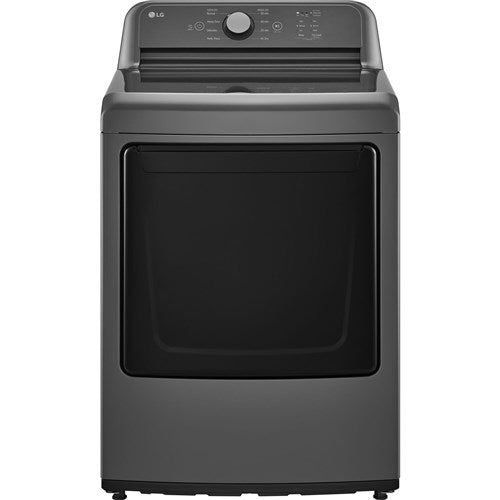 LG 7.3 CF Gas Dryer, Sensor Dry, NeverRust Stainless Steel Drum - Monochrome Grey