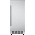 Hanover/HIM60701-1SS Library Series Undercounter Ice Maker, 32 lbs/day, Touch Control, Pump - Stainless Steel