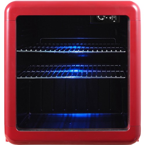 Magic Chef/MCB17CHR 1.7 cu. ft. Retro Mini Beverage Cooler - Red