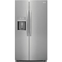 Frigidaire 25.6 Cu Ft 36" SD SxS Refrigerator, ADA, ESTAR - Smudgeproof SS