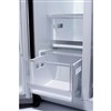 LG 27 CF Side-by-Side InstaView, Dual Ice Makers with Craft Ice - Stainless