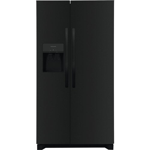 Frigidaire 25.6 Cu Ft 36" SD SxS Refrigerator - Black