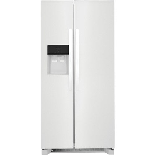Frigidaire 22.2 Cu Ft SD SxS Refrigerator, smooth finish - White