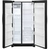 Frigidaire 25.6 Cu Ft 36" SD SxS Refrigerator - Black