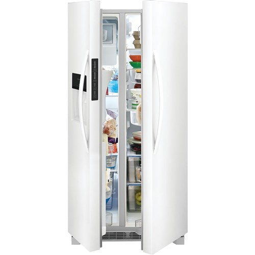 Frigidaire 22.2 Cu Ft SD SxS Refrigerator, smooth finish - White