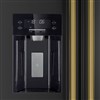 Forno Espresso 20 CF Side-By-Side Refrigerator, Dispenser - Black