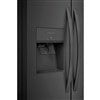 Frigidaire 25.6 Cu Ft 36" SD SxS Refrigerator - Black Stainless